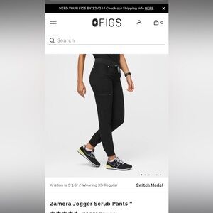 Figs Zamora Jogger Scrub Pant - M Petite